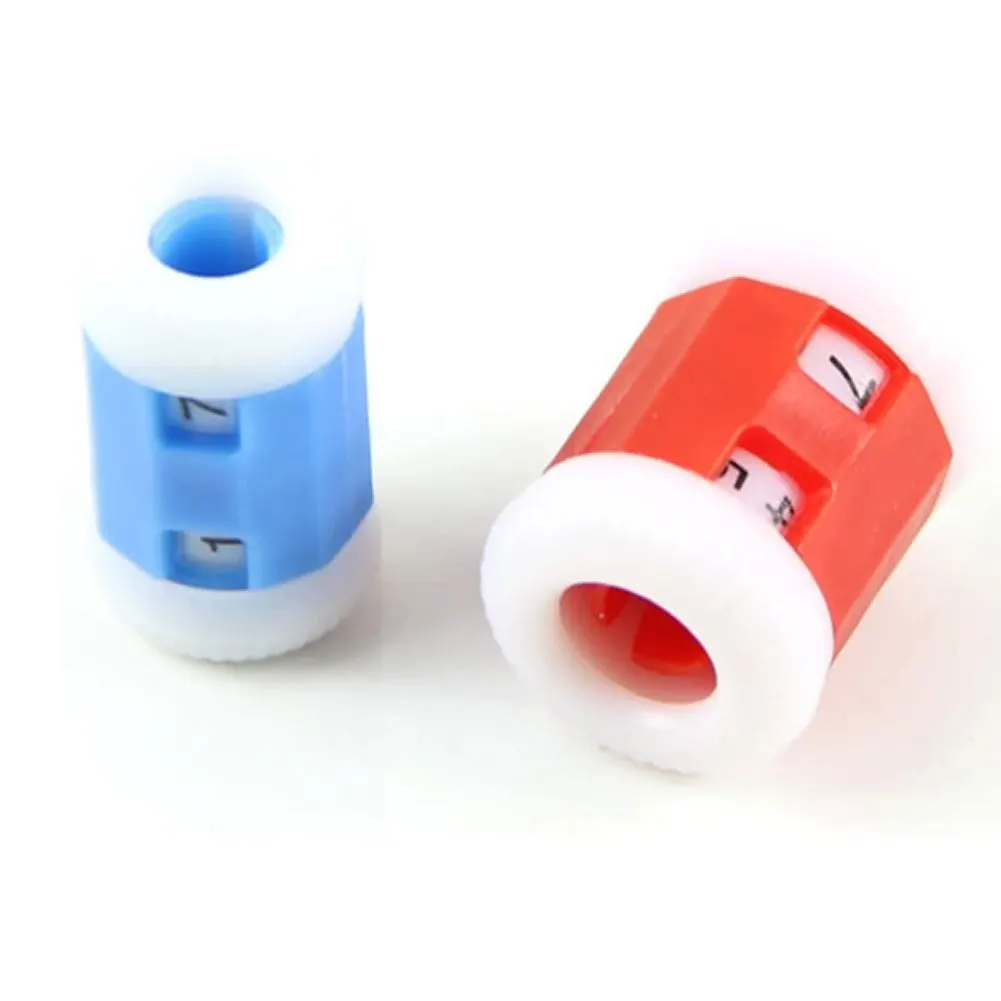 

4Pcs Professional Knitting Needles Row Counter Weaving Tools Plastic Crochet Number Marker Tool