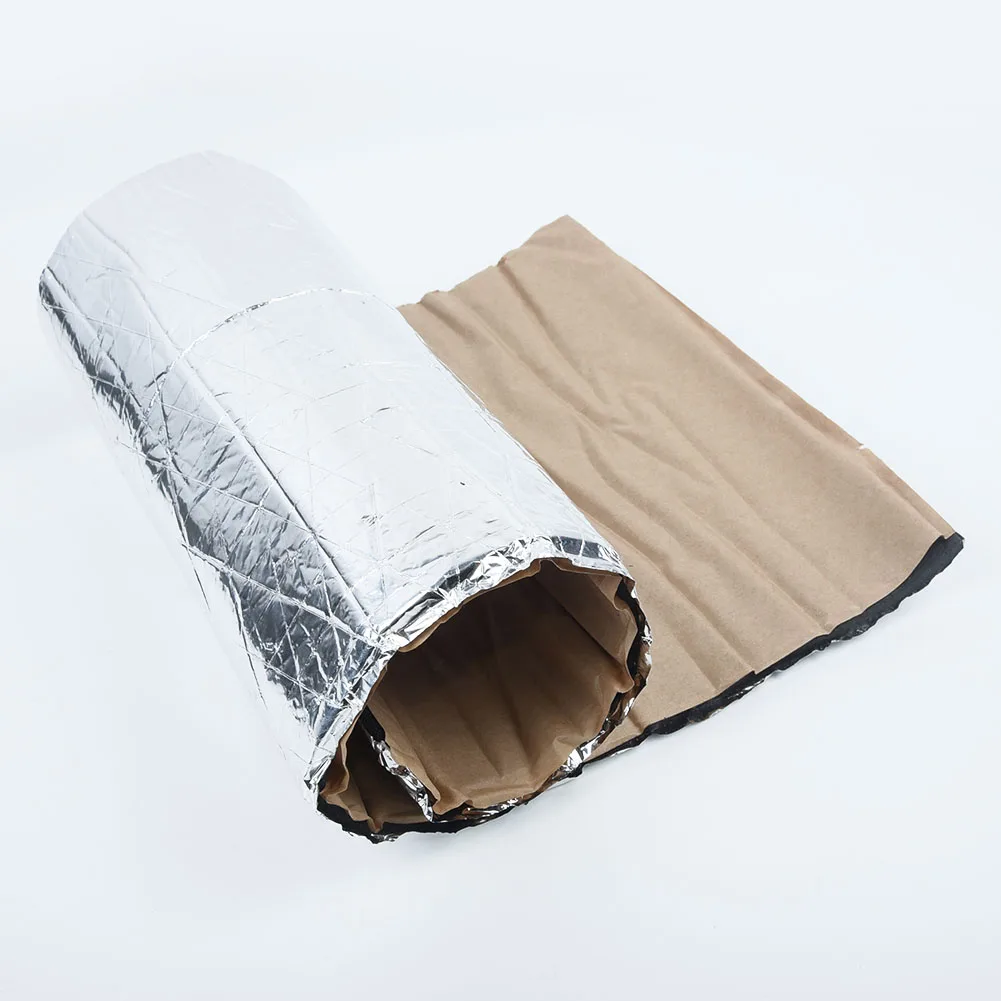 Автомобильная Звукоизоляционная Подушка углубление 25 см * 50 серебристая