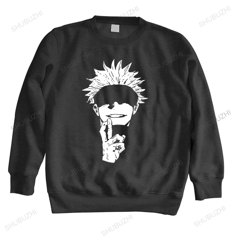 

Urban Jujutsu Kaisen hoodies Men sweatshirt Streetwear hoodie Satoru Gojo Sensei Top Loose Fit Cotton Manga Merch