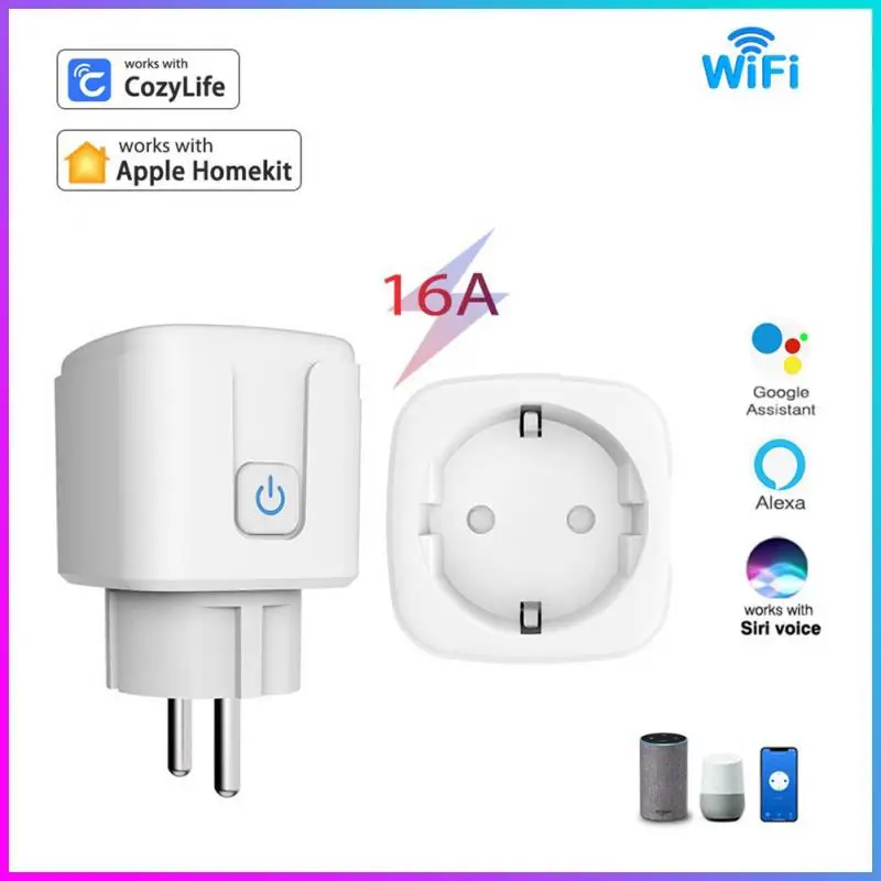 

Смарт-розетка с поддержкой Wi-Fi, 16 А