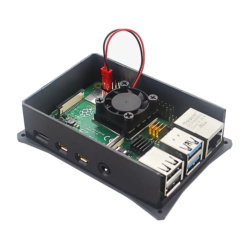 Кулер для процессора Raspberry Pi 4 Model B + алюминиевый радиатор 4B|Аксессуары