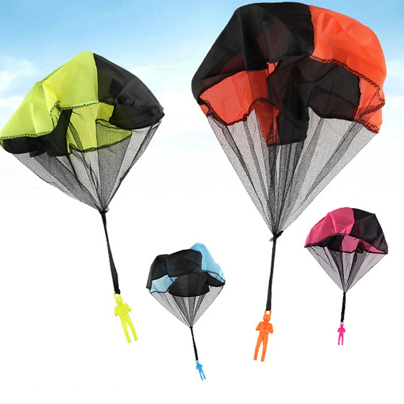 

Игрушечный парашют для детей и детского сада, ручной разбрасывающий приземление, ест курицу, игрушечный парашют, Летающий зонтик