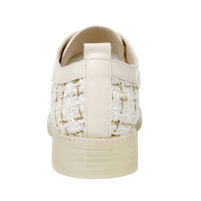

Women Shoes Leather Lace Up Oxford Shoes Thick Bottom High Heels Loafers Round Head Platform Casual Shoes Lolita Mary Jane Shoes