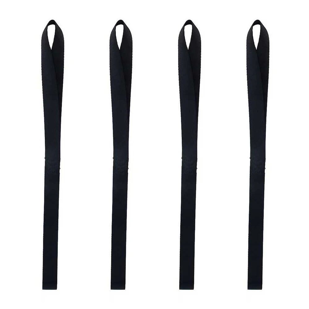 

46 CM Soft Loop Tie Down Strap 4 Pack for Securing Motorcycles Scooters Dirt Bikes Towing Cargo ATV UTV Snowmobile