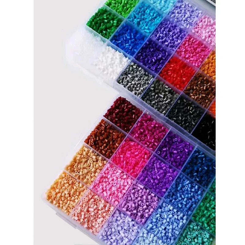 YantBeads 2,6 мм Мини бусины комплект ювелирных изделий 96/120/144 цвета 550 шт. цветов DIY Хама бусины железных шариков высокое качество подарок