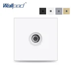 Клавиша с функцией розетки телевизора Wallpad для модуля всего 52*52 мм