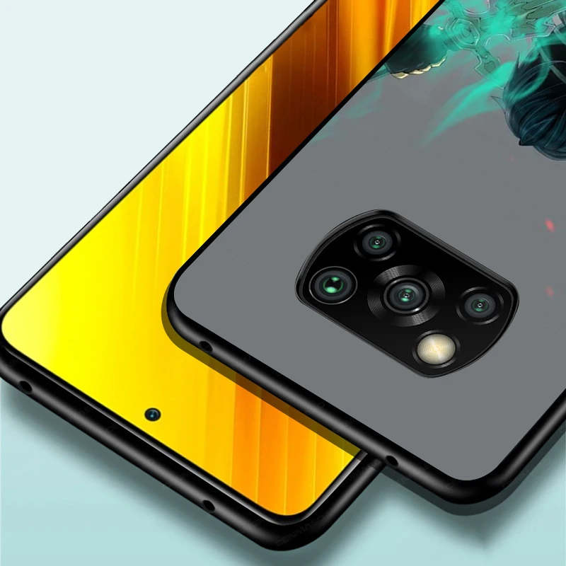 

Black Cover Anime Japan Game for Xiaomi Mi Mix 3 A3 A2 A1 Poco M3 M2 C3 X3 X2 NFC F2 F1 CC9 CC9E Pro Phone Case