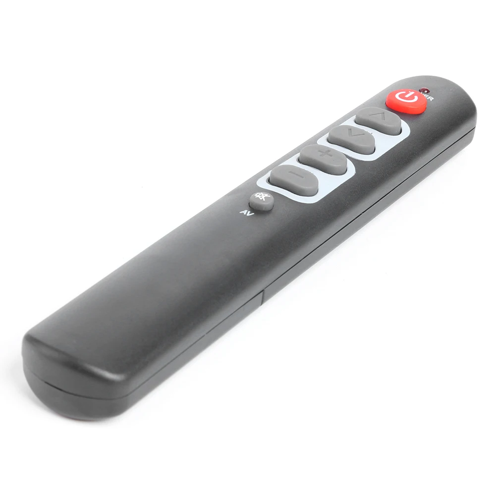

Universal 6 Keys Learning Remote Control with Big Buttons Wireless Controller Unit Replacement for TV STB DVD HIFI