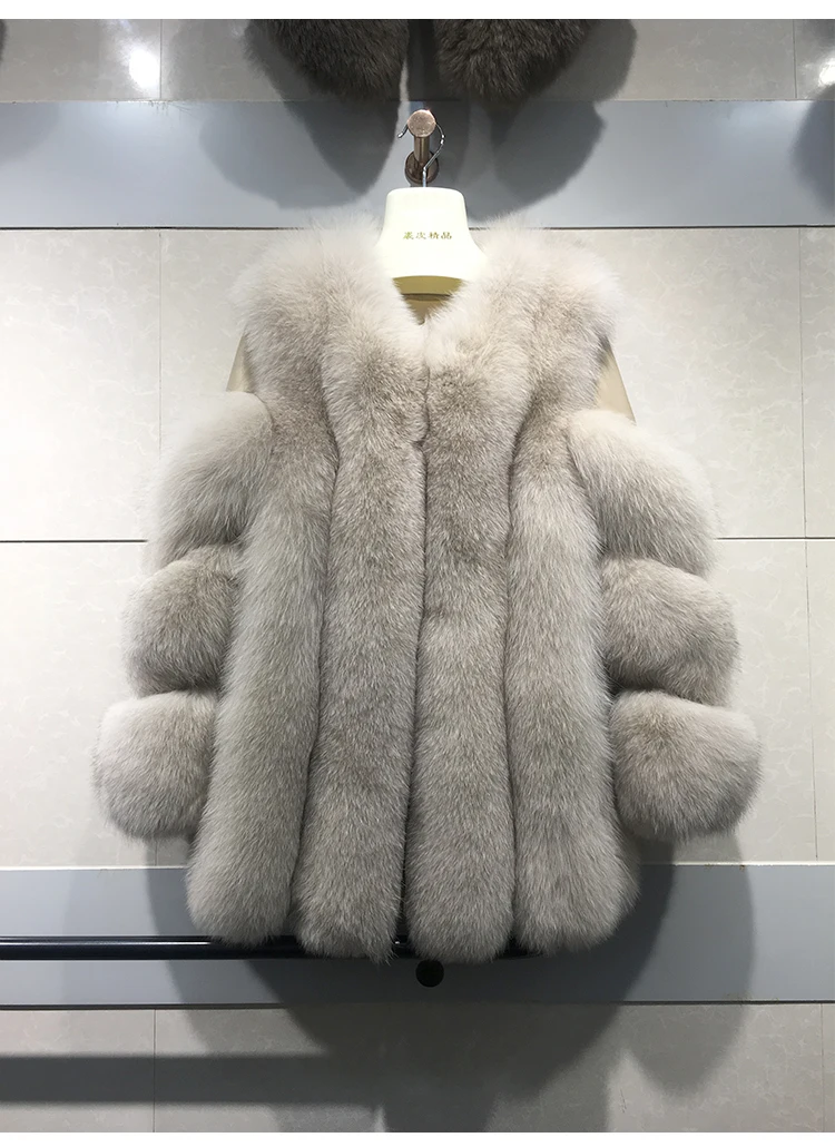 ZDFURS* натуральный мех, Лисий мех, шуба, дизайнерское, для девушек, зимнее, действительно Лисий мех, шуба, съемный, натуральный мех, шуба, Женская