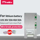 10s pcm 36v 30a 40a 50a Li-Ion литиевая батарея 18650 защита батареи BMS печатная плата баланс