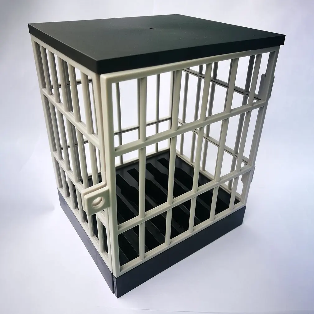 Mobile Prison Cell Lock Security Smartphone Cage Storage Tricky Toy Novelty Office Gadget | Мобильные телефоны и