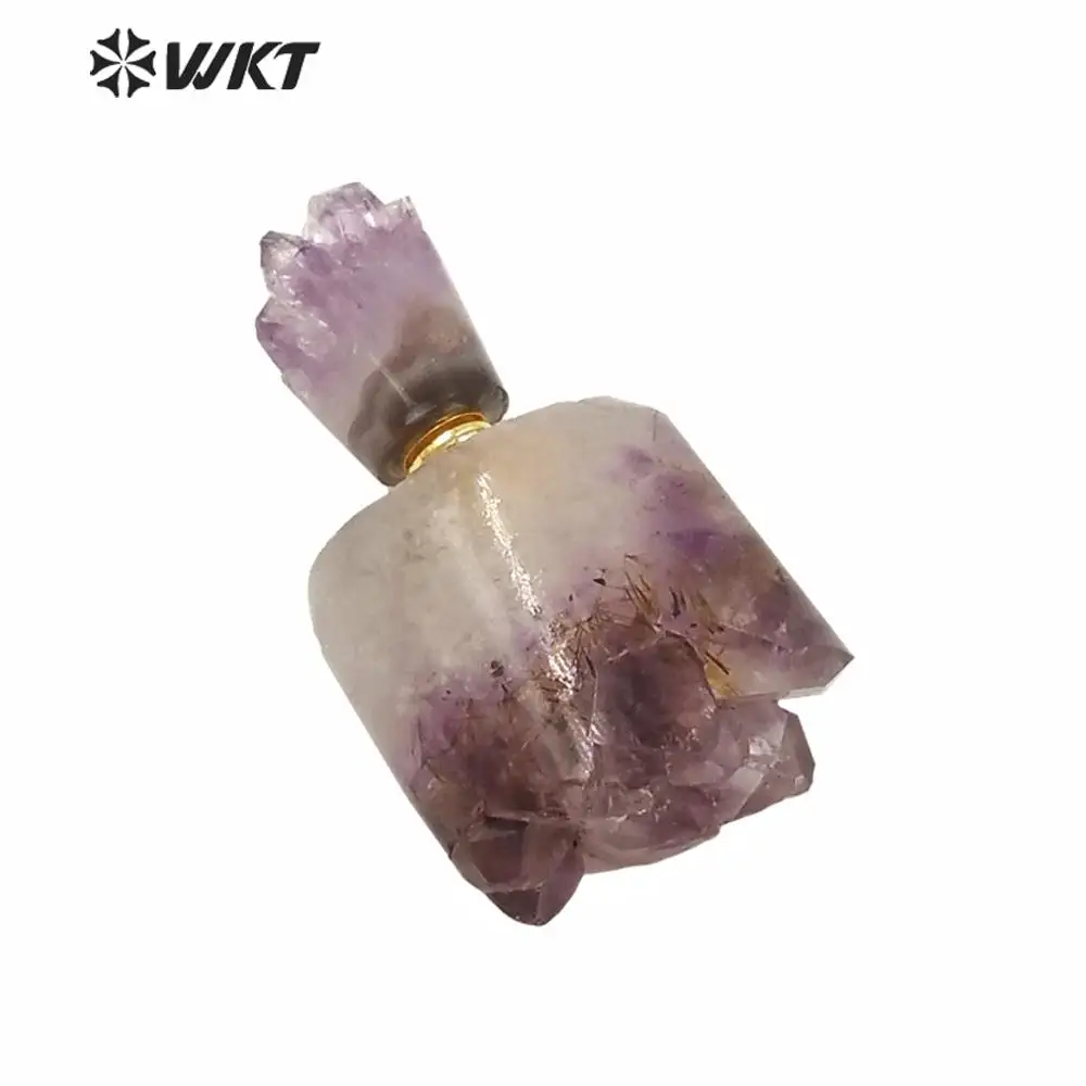 WT-P1500 Модные Портативные натуральные фиолетовые желтые кварцевые цитрины