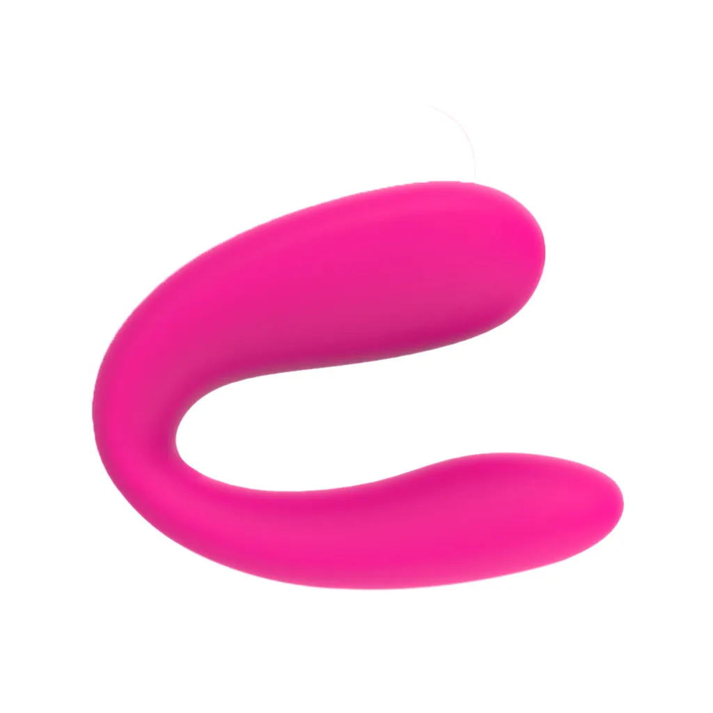 Фаллоимитатор для точки G Вибратор Кролик женщин Двойная силиконовая вагина