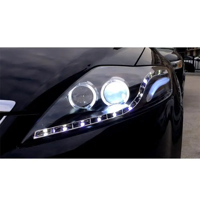 Внешний стиль Luces Para Авто Лампа Cob Led Drl дневные ходовые фары автомобильные огни в сборе 17 18 для Ford Mondeo