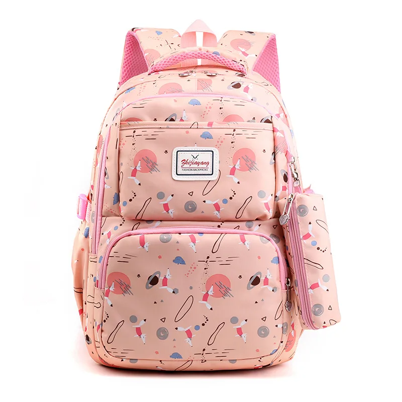 

waterproof Children School Bags For Girls cartoon Printing Backpack Kids Book Bag Primary School Backpacks kids Satchel mochila