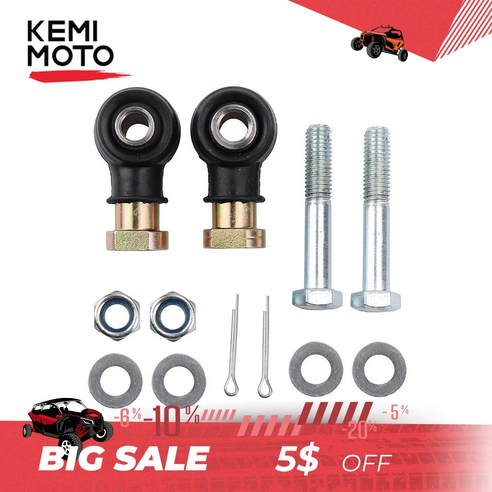 Коннектор управления KEMiMOTO 1 комплект звеньев тяги и болтов для Polaris Sportsman 500 4x4 6x6 EFI