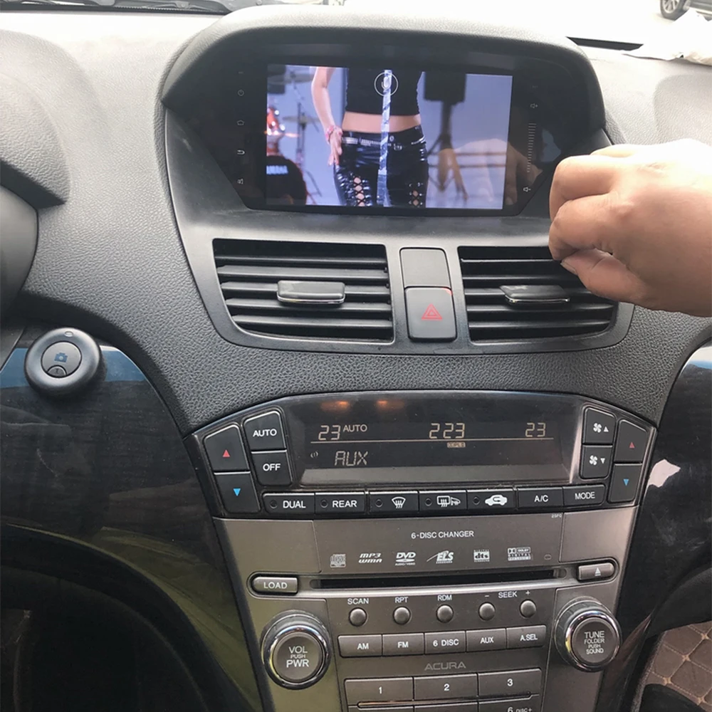 Автомобильный мультимедийный плеер ZJCGO стерео GPS радио навигация экран Android для