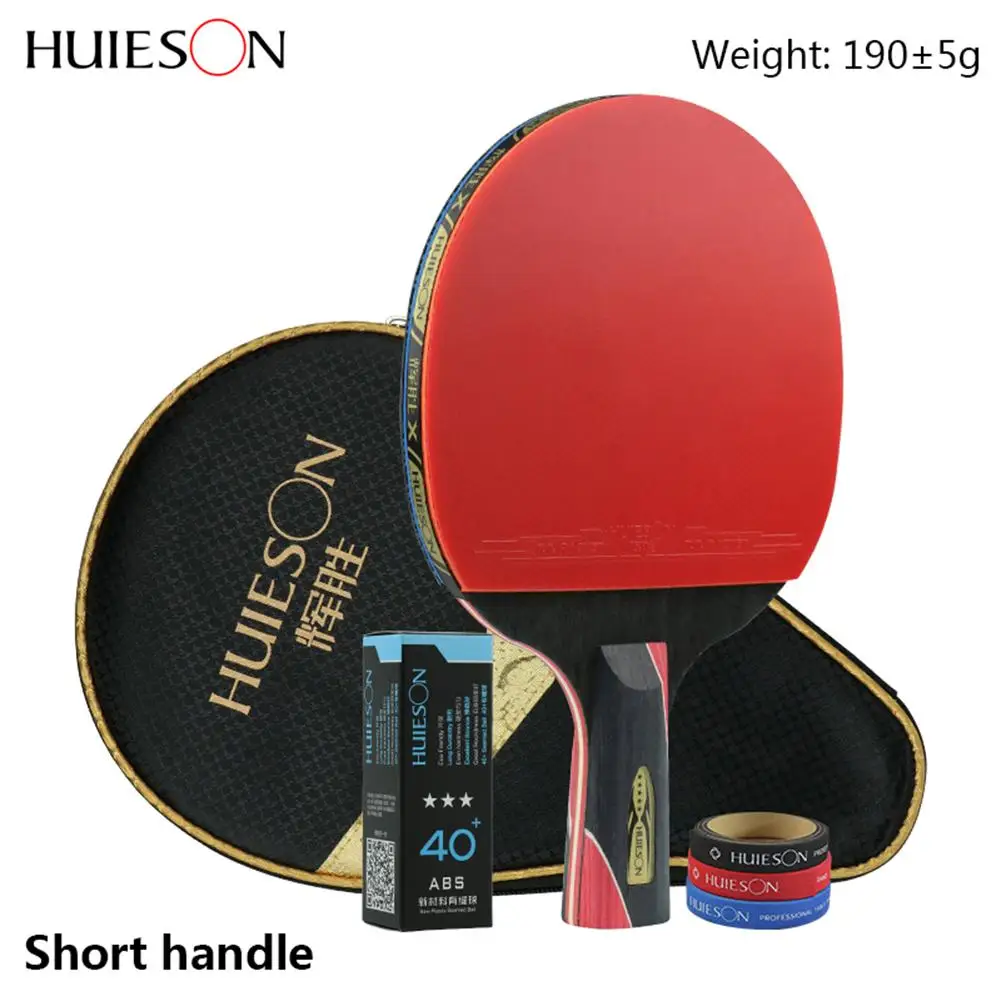 Теннисная ракетка ложки с длинной ручкой короткое лезвие углерода резиновые