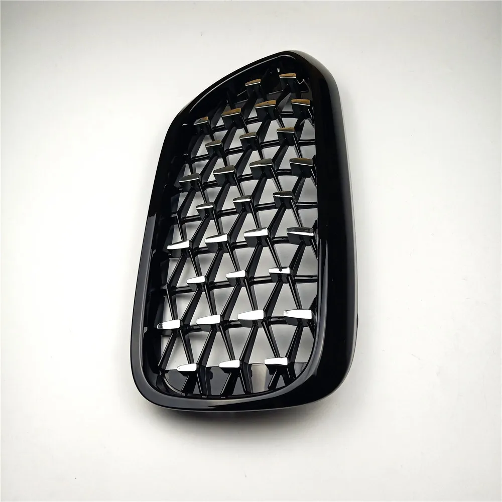 

Full Black Car Bumper Front Grille For B-MW 3 Series GT F34 2012 2013 2014 2015 2016 ABS Car Accessories Kidney Mesh Grille