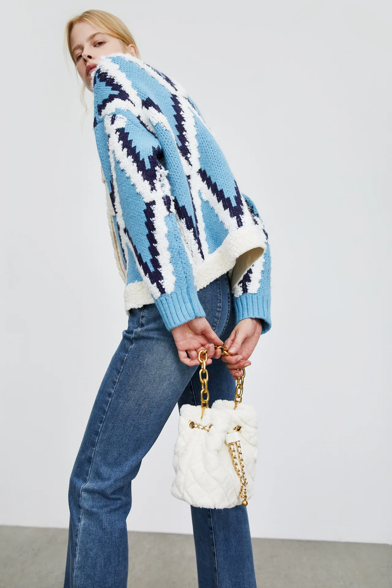 

Autumn Winter Women's Cardigan Korean Style The Retro Solid Color Knitted Cardigan Loose Short Twist Sweater Coats