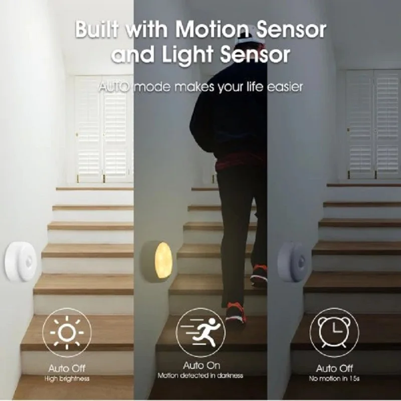 Xiaomi Mijia Yee светильник умный перезаряжаемый светодиодный ночной Светильник Инфракрасный магнитный с крючками Дистанционный датчик движения тела светильник