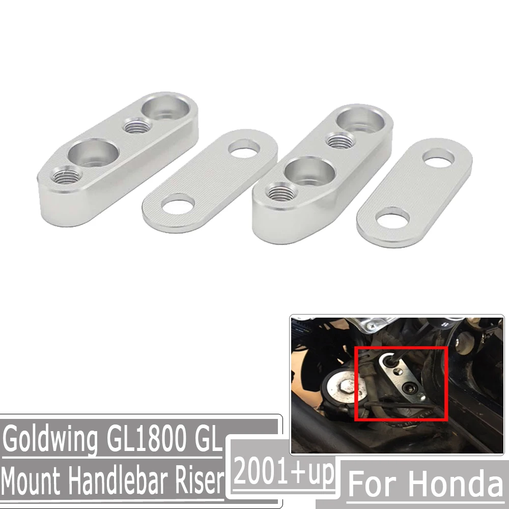 

Motorcycle Handle Bar Clamp Adapter Mount Handlebar Riser For Honda Goldwing GL1800 GL 1800 2001-2017 Motocross Accessories