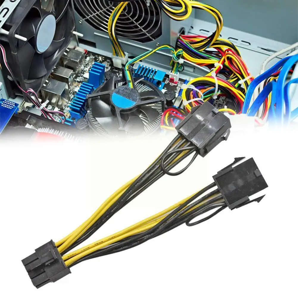 

Power Cable Power Ribbon Cable Cord Dual 8 To 8 Graphics Tinned M60 Wire M40 P100 Pure 030-0571-000 K80 R8o1