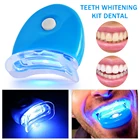 Умное светодиодное устройство для отбеливания зубов, встроенный в 1 светодиодный s светильник, набор светодиодный отбеливания зубов, Лазерная лампа, инструмент для отбеливания зубов
