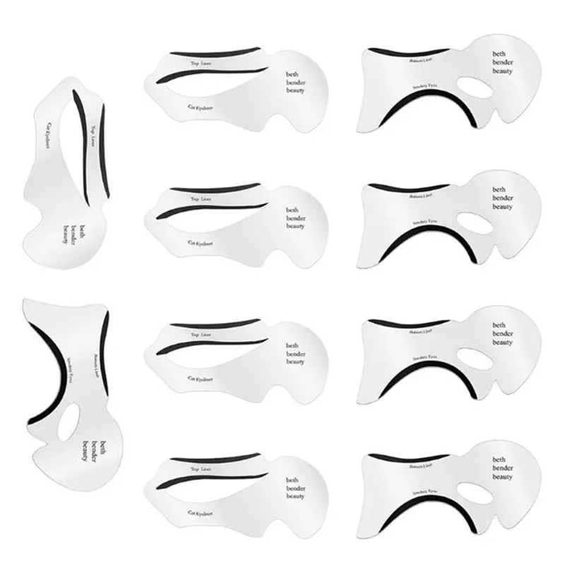 10 шт. подводка для глаз Восковая бумага теней карандаш модель век моделирования