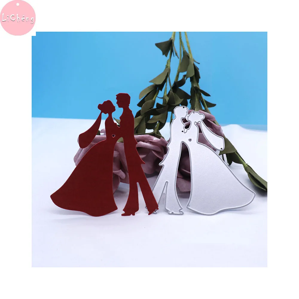 Dancers Metal Cutting Dies Stencil For Scrapbooking DIY Embossing Folders Fustelle Paper Card Making Album Decor Planner | Дом и сад