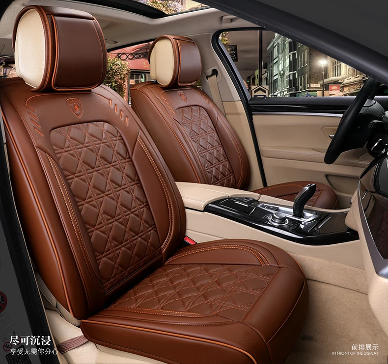 Кожаные чехлы для сидений автомобиля, аксессуары для Toyota land cruiser 100 120 200 lc200 prado 120 150 mark 2
