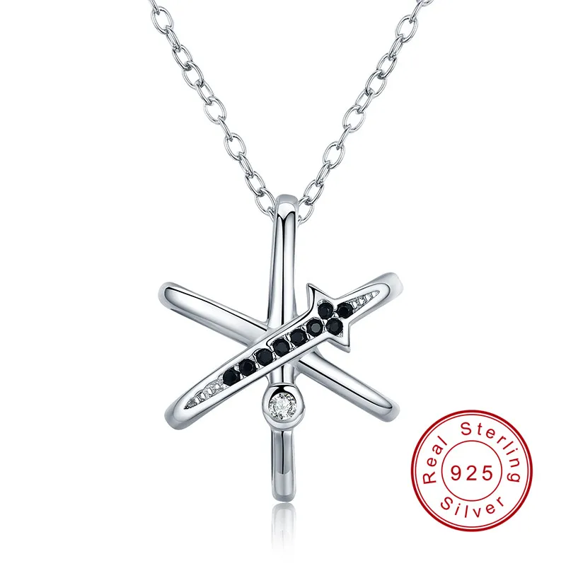 

SODROV Romantic 2019 New Arrive 925 Sterling Silver Fine Jewelry Trendy Engagement necklaces & pendants for Women P182