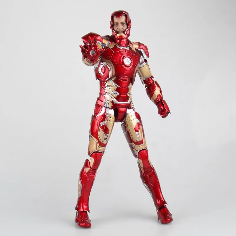Мстители из комиксов Marvel Age of Ultron Железный человек Mark MK 43 со светодиодный