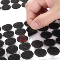 500pairslot self adhesive fastener tape dots 101520253060mm disc adhesive strong glue magic sticker round coins hook loop