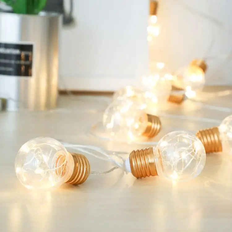 4 м Водонепроницаемая светодиодная лампа в форме шарика небольшой светильник для