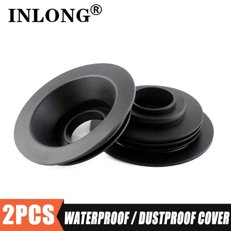 INLONG Автомобильный светодиодный пылезащитный чехол для фар резиновая