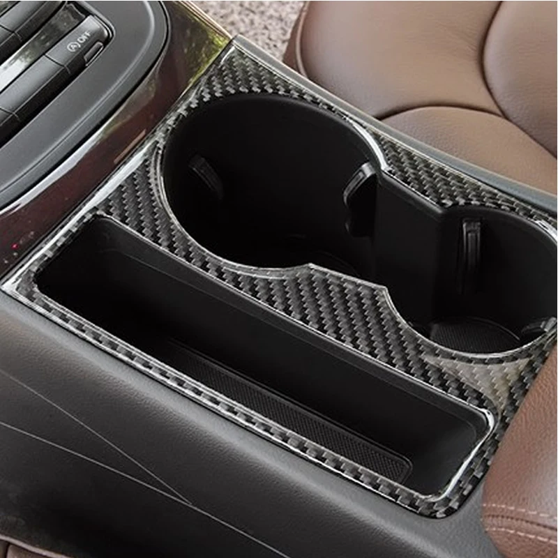 

for Audi A4L A5 2009-2015 special modified carbon fiber interior water cup holder decorative panel water cup holder panel decora