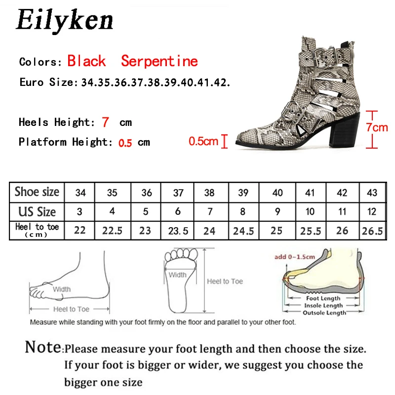 Eilyken/ г., весенние модные женские ковбойские ботинки женская обувь ковбойские ботильоны с пряжкой в ковбойском стиле черная обувь с острым носком женские Ботинки на каблуке