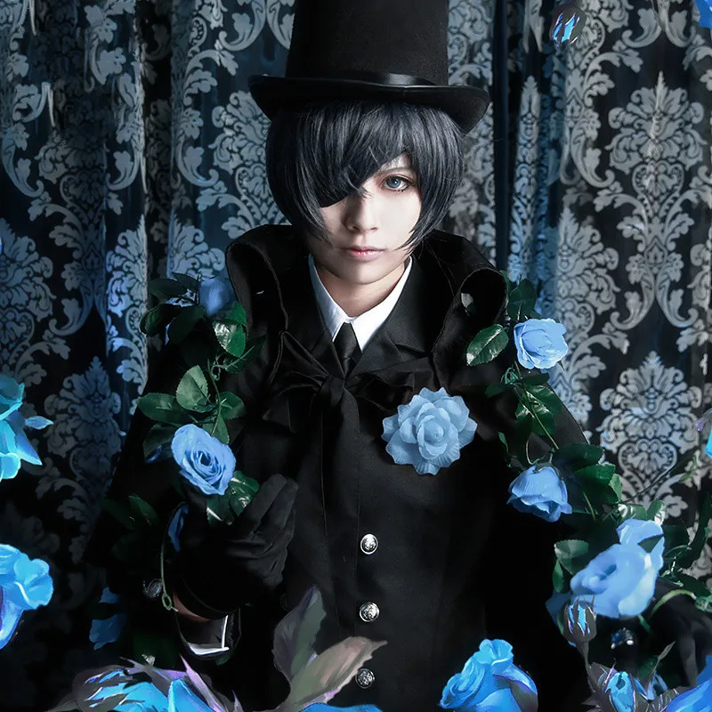 Костюм для косплея в стиле японского аниме Черный Батлер костюм унисекс