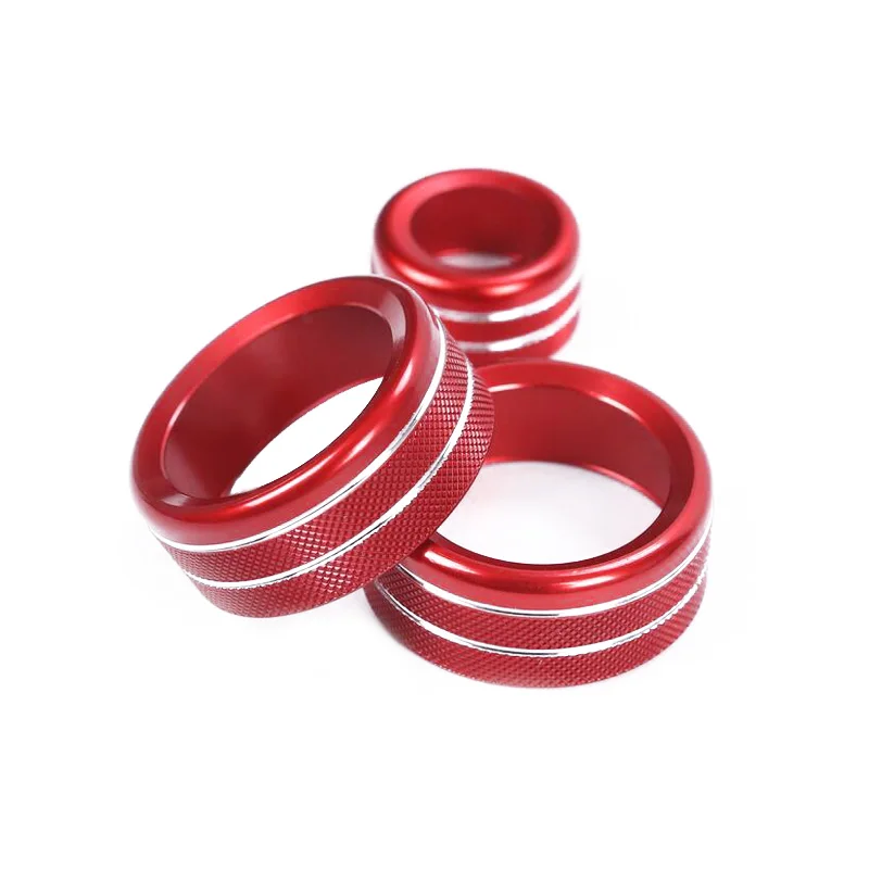For BMW 1 2 3 4 Series X1 X2 F30 F47 F48 F36 Aluminium Center Air Condition A/C Control Switch Knob Decorate Ring Trim | Автомобили и