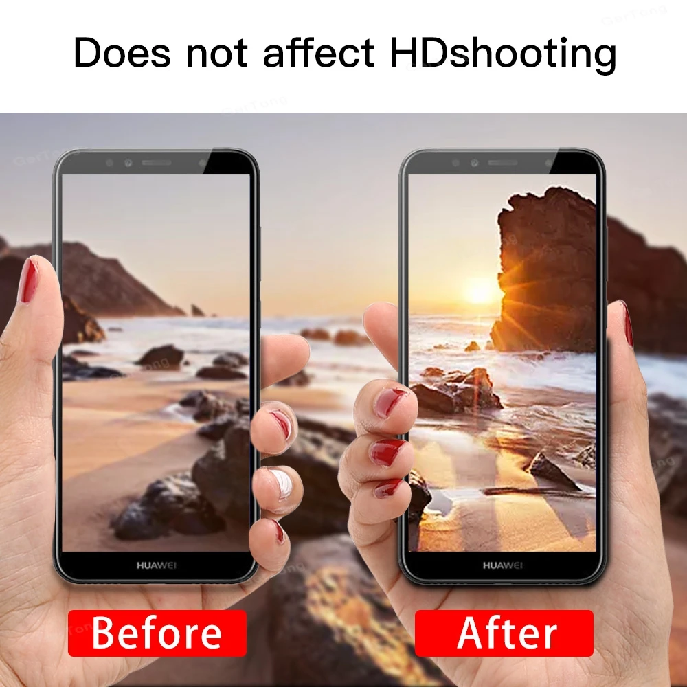 9D пленка для объектива камеры стекло Huawei Y7 Pro Y9 Prime 2019 Y6 2018 мягкая защита экрана Nova
