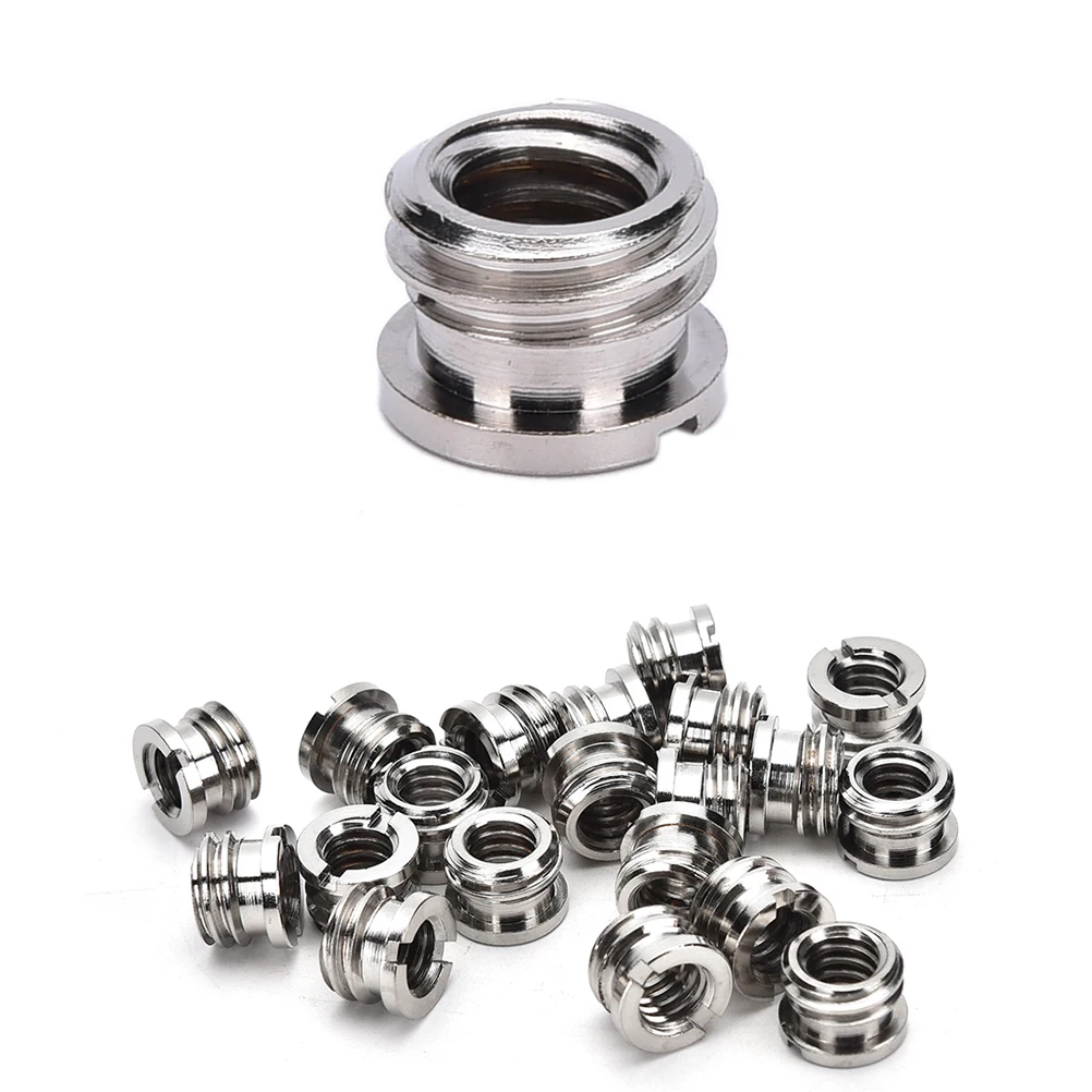 

10pcs Camera Accessories 1/4" To 3/8" Screw Mount Convert Adapter For Tripod Monopod Ballhead DSLR SLR Accessories