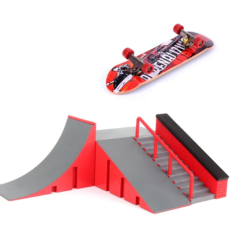 

Skate Park Ramp Parts for Fingerboard Finger Board Ultimate Parks Boys Games Novelty Items Children Toys