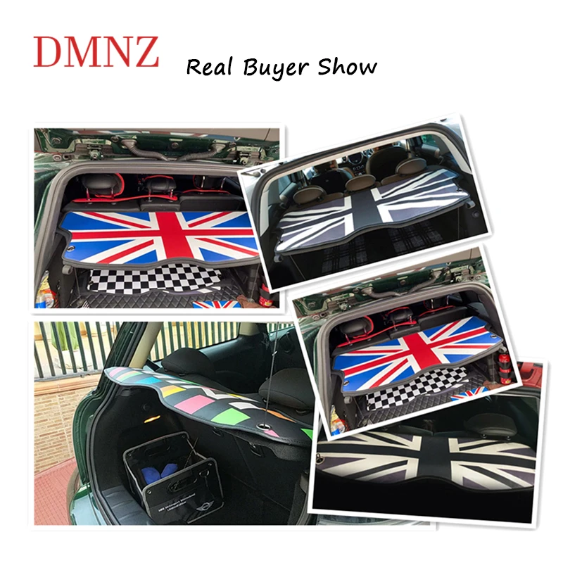 

Car Trunk Baffle Decoration Protection Mat Rear Window Privacy Pad For MINI Cooepr F56 R56 R60 Countryman Styling Accessories