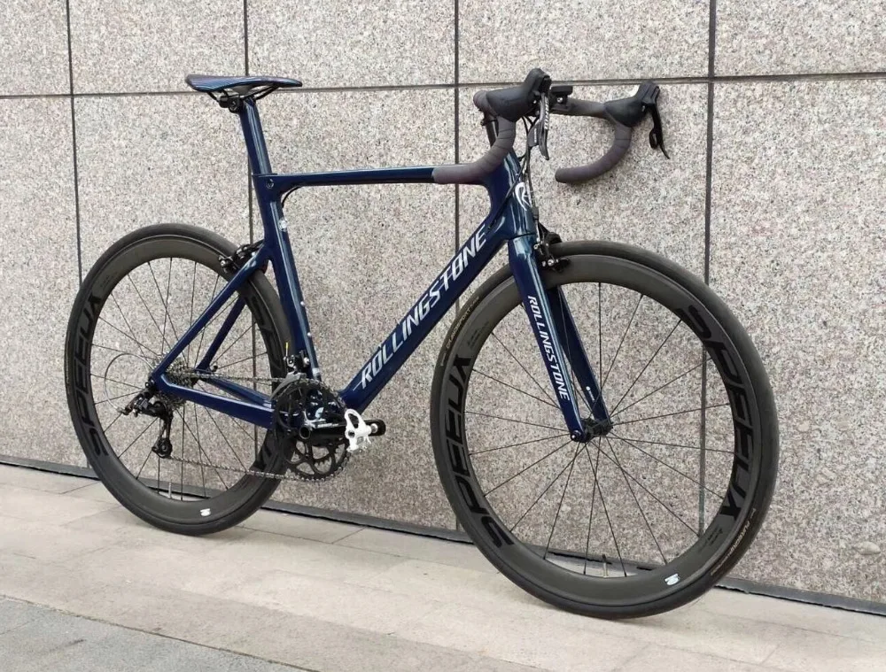 ROLLING STONE FINDER Road Carbon Frame set UCI одобрение Аэро рамка для дороги набор Хамелеон зеленый синий