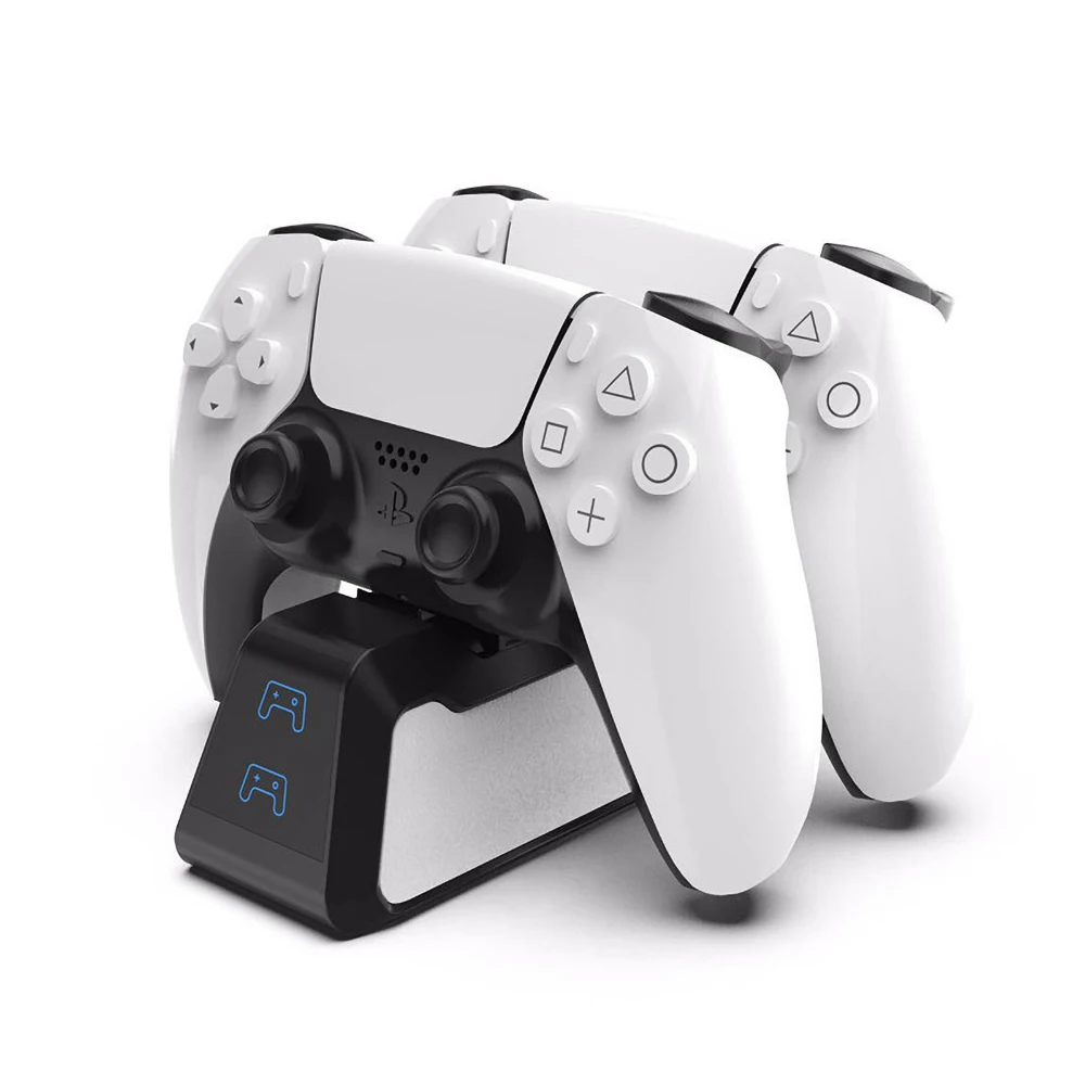 

New Dual Fast Charge Cradle For PS5 Joystick Gamepad Controller Type-C Interface Ps5 Peripheral Accessories