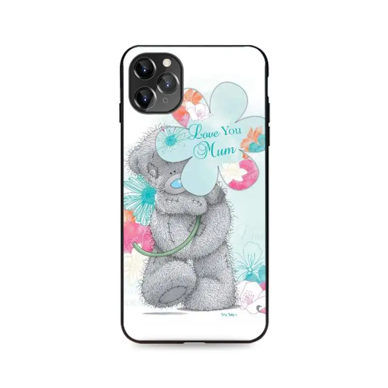 

FHNBLJ Teddy Me To You Bear Luxury Phone Case For iPhone SE2 11 Pro XS MAX XS XR 8 7 6 Plus 5 5S SE Case