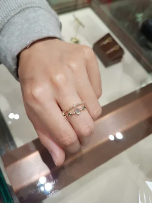 Японский крейсер роскошный циркон кольцо с натуральным камнем для женщин