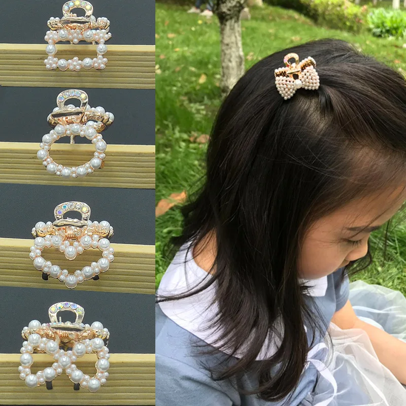 Заколка для волос девочек с жемчугом детская заколка аксессуары принцесс От 3 до