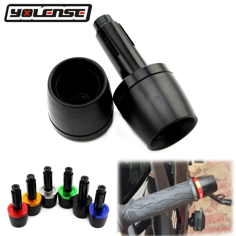 Новый 7/8 &quot22 мм Универсальный мотоцикл ручка бар конец ручки руля концы крышки